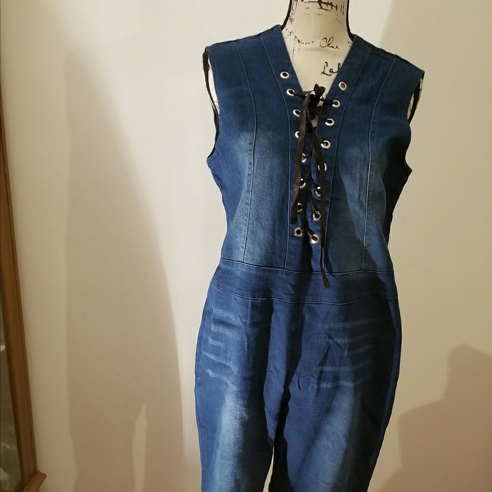 Jean jumpsuit